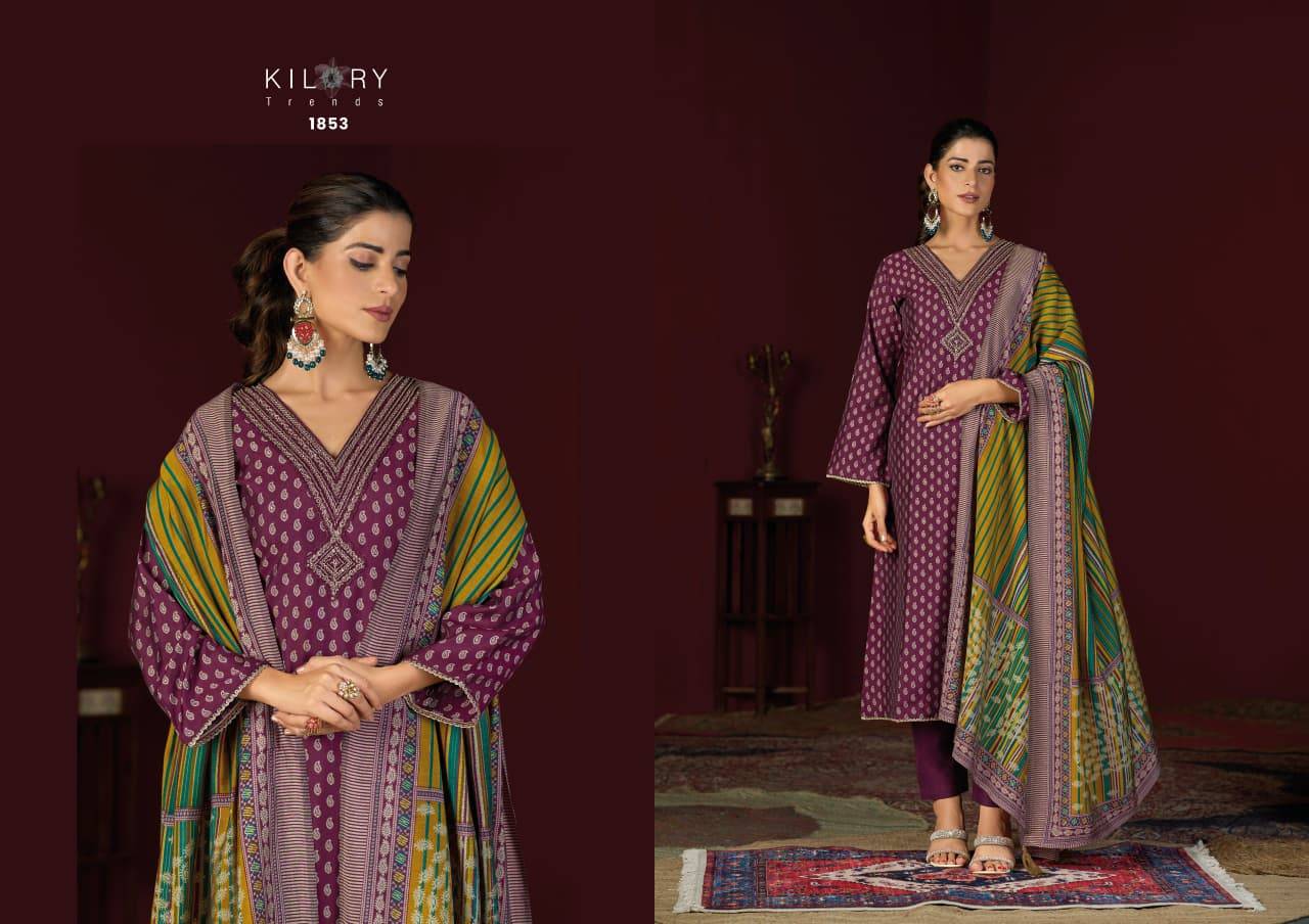 Kilory trends dianna low cost dress materials wholesalers